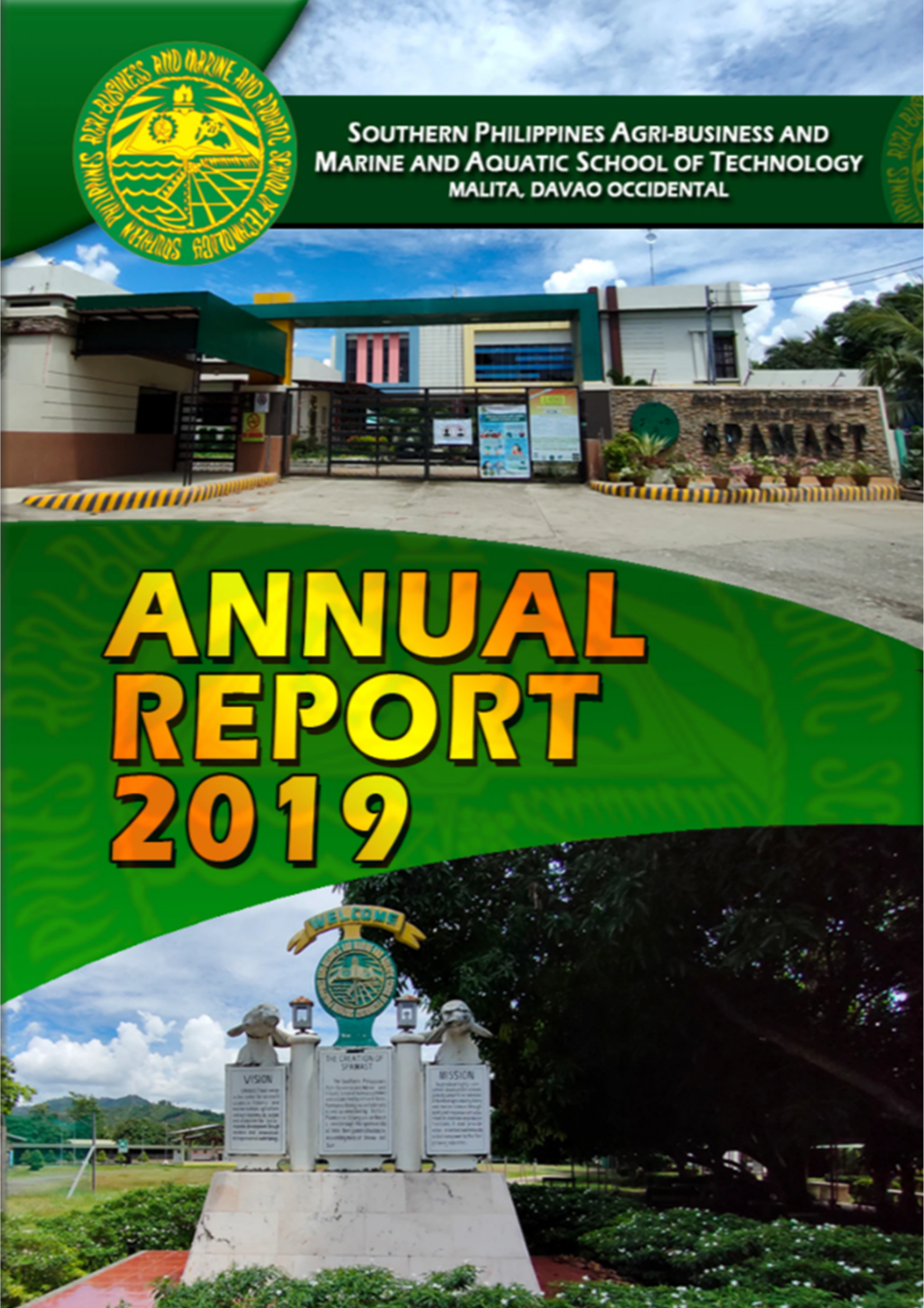 SPAMAST Annual Report 2019 cover