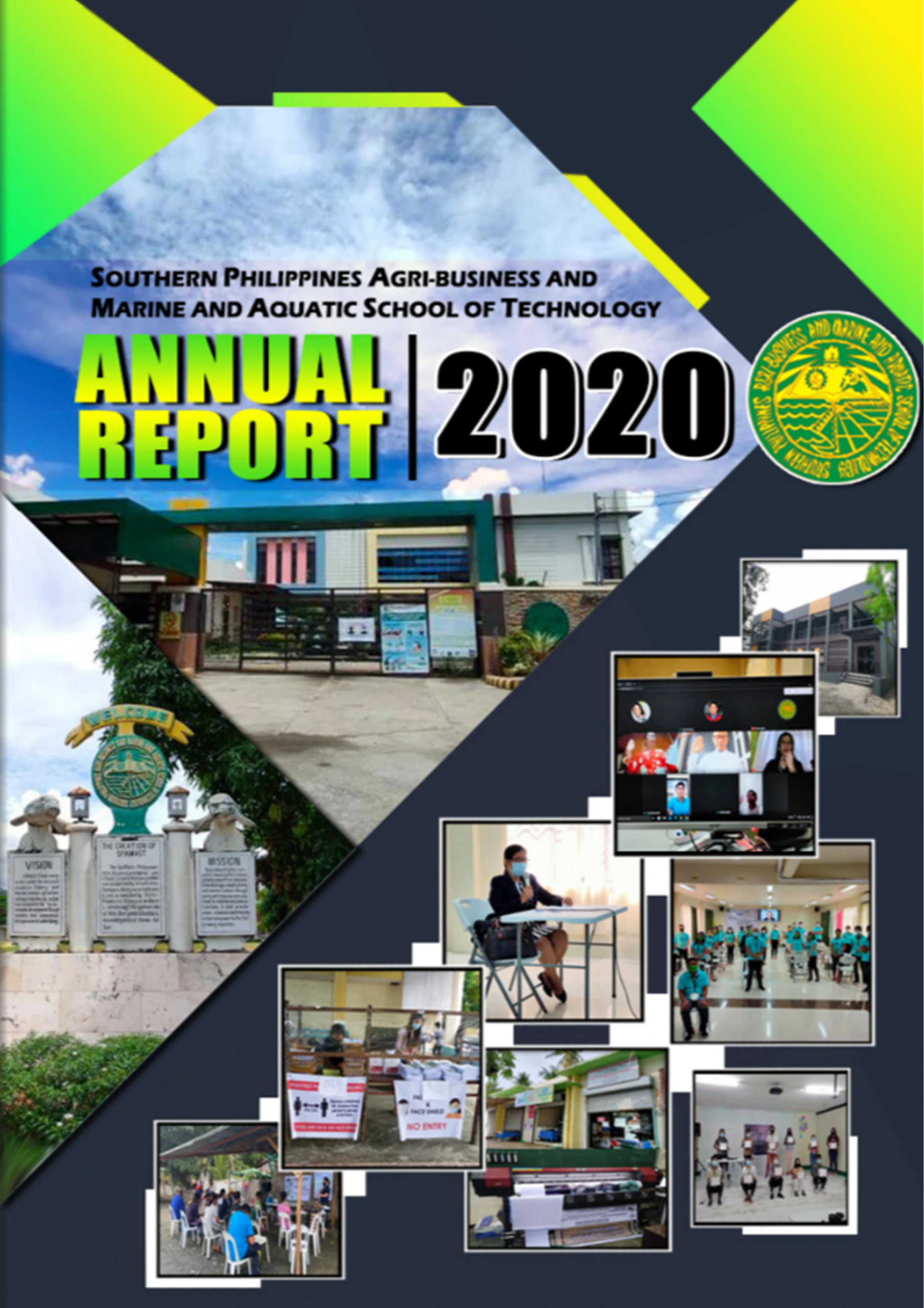 SPAMAST Annual Report 2020 cover