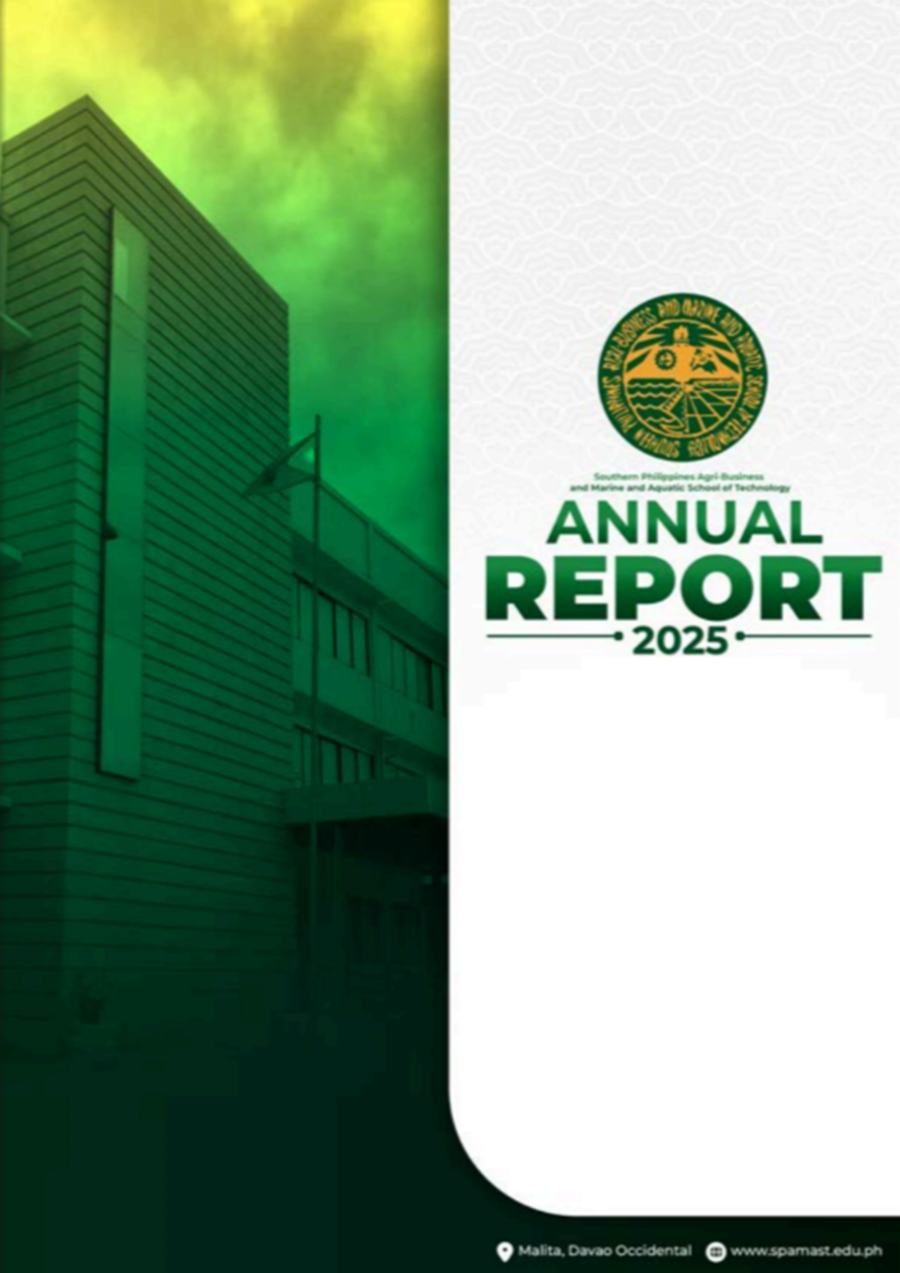 SPAMAST Annual Report 2025 cover