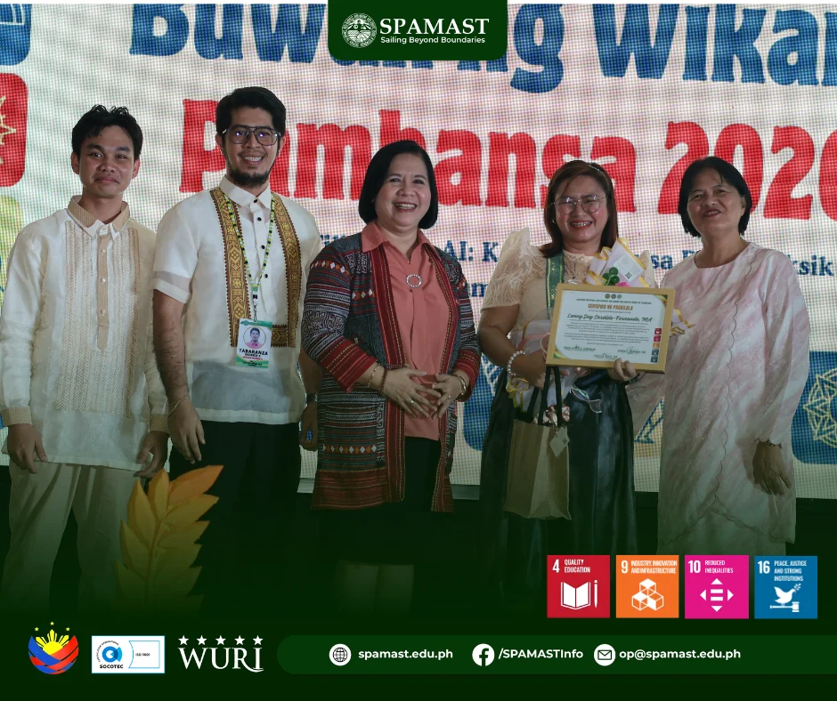 SPAMAST-Malita Campus Itinatampok ang Responsableng Paggamit ng AI sa Buwan ng Wikang Pambansa